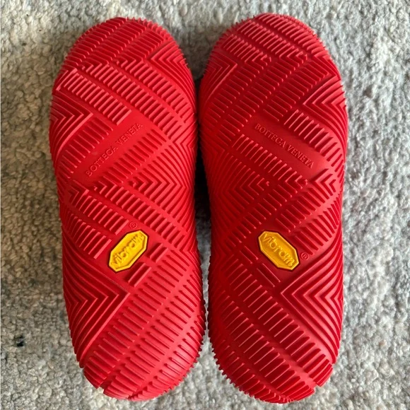 Bottega Veneta Climber Shoes - Red - Brand New - size 7 / 37 - Picture 5 of 6